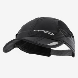 FOLDABLE RUN CAP BLACK